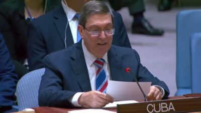 Denuncia Canciller Bruno Rodríguez ante la ONU una posible agresión militar de EEUU contra Cuba y alerta de una “catástrofe humanitaria” (+ Video)