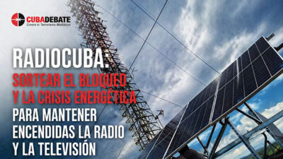 Radiocuba: Sortear el bloqueo y la crisis energética para mantener encendidas la radio y la televisión