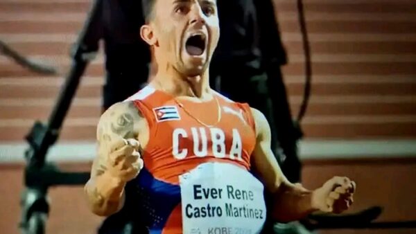 Ever Castro Martínez, el pequeño gigante que va por los diez metros en la bala
