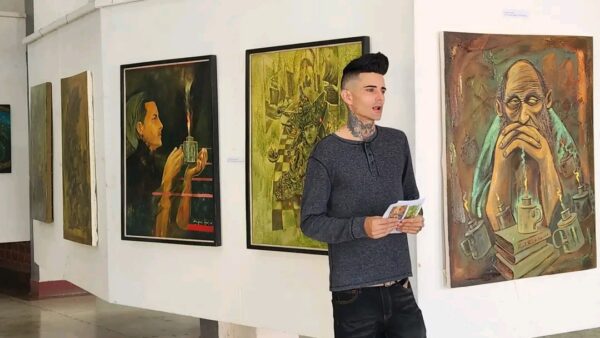 Arte que sana y permanece: Luis Ángel Rodríguez González inaugura su más reciente exposición en la Galería Guernica