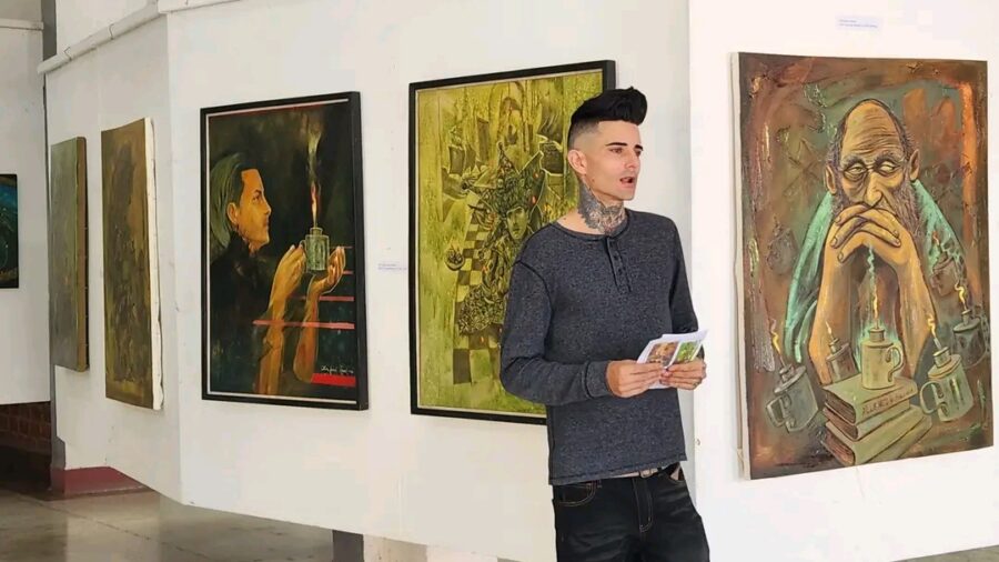 Arte que sana y permanece: Luis Ángel Rodríguez González inaugura su más reciente exposición en la Galería Guernica
