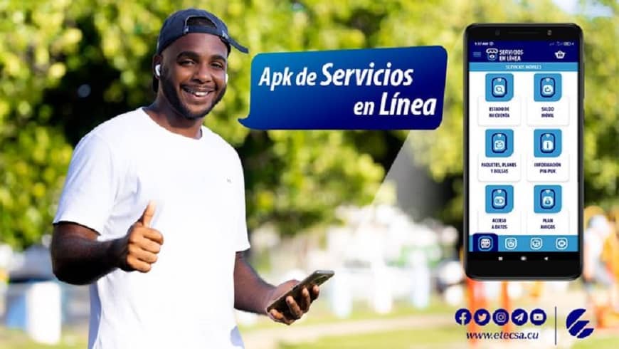 Servicio en Línea: La oficina comercial de ETECSA en su bolsillo