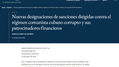 Más Bloqueo: Marco Rubio anuncia nuevas medidas punitivas contra el sector energético, comercial y la colaboración medica de Cuba