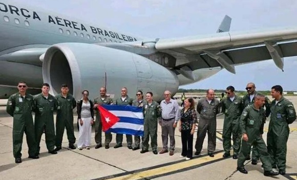 Brasil envía a Cuba donativo de 48 toneladas de leche en polvo