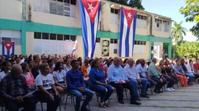 Celebran acto provincial de fin de curso en Jobabo
