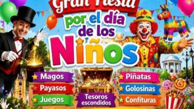 Preparan actividades para festejar el Día de los Niños