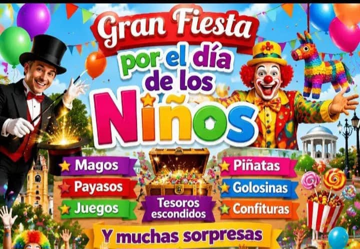 Preparan actividades para festejar el Día de los Niños
