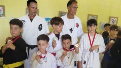 Brillante actuación del Dojo "Villa Azul" en Copa de Karate