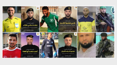 Israel mata a futbolistas palestinos y un árbitro de la FIFA