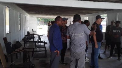Mejoran en Amancio obras sociales en saludo al 26 de Julio