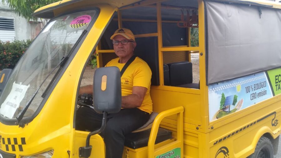 Eudelio Hernández, un héroe de amarillo por la ciudad 