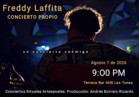 Ofrece concierto único trovador Freddy Laffita en la AHS de Las Tunas
