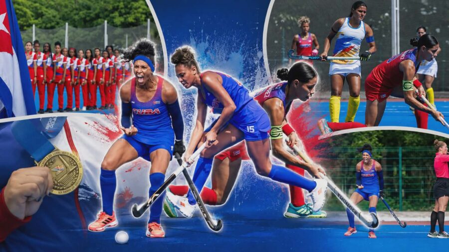 El oro del hockey femenino marca la actuación tunera en Santo Domingo