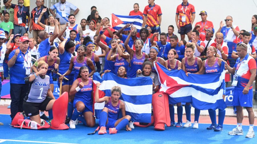 Las Tunas celebra: tres hockistas regalan el primer oro en Santo Domingo 2026