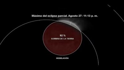 Eclipse lunar parcial se verá este jueves en Cuba, con fase máxima a las 11:13 p.m.