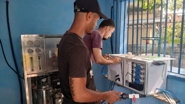 Funciona planta purificadora de agua en la capital de Las Tunas