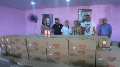 Entrega Tienda Los Reyes donación al Hospital Provincial Pediátrico Mártires de Las Tunas