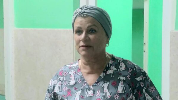 María de las Mercedes Riaño Almeciga, una enfermera de la Henry Reeve