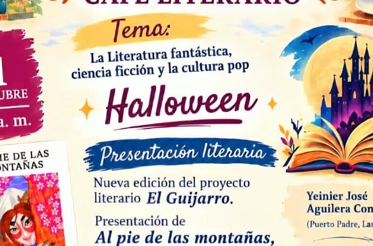 Café Literario Plaza de Almas celebra edición especial dedicada a la fantasía y la ciencia ficción