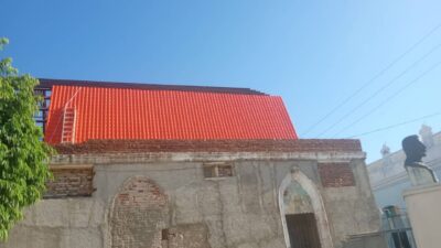 Avanza techado de iglesia parroquial de Las Tunas