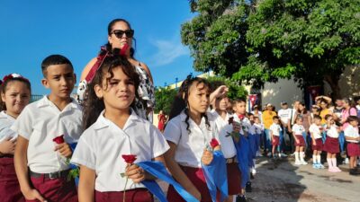 Efectúan en Las Tunas actos de ingreso a organización pioneril