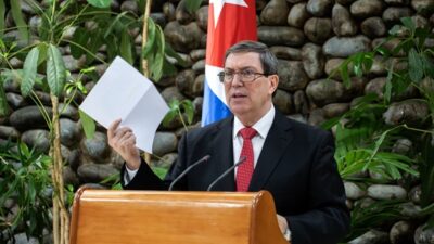 Canciller cubano denuncia presiones de EEUU contra la votación de la resolución sobre el bloqueo en la ONU