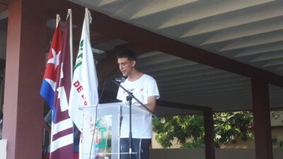 Estudiantes de la Universidad Las Tunas ingresan a la FEU