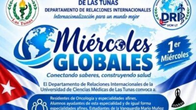 Acoge Universidad de Ciencias Médicas de Las Tunas iniciativa internacional Miércoles Globales