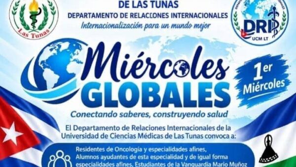 Acoge Universidad de Ciencias Médicas de Las Tunas iniciativa internacional Miércoles Globales